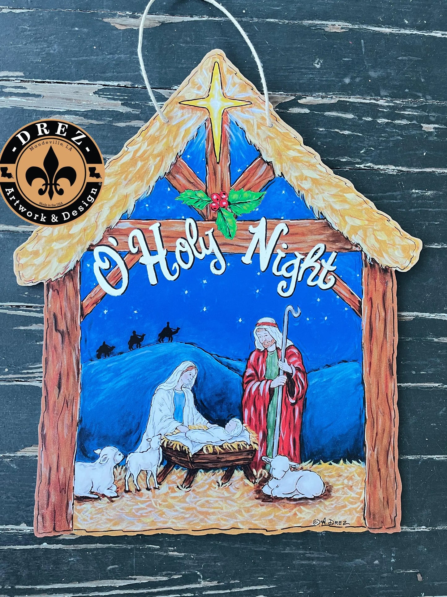 Nativity Door Hanger