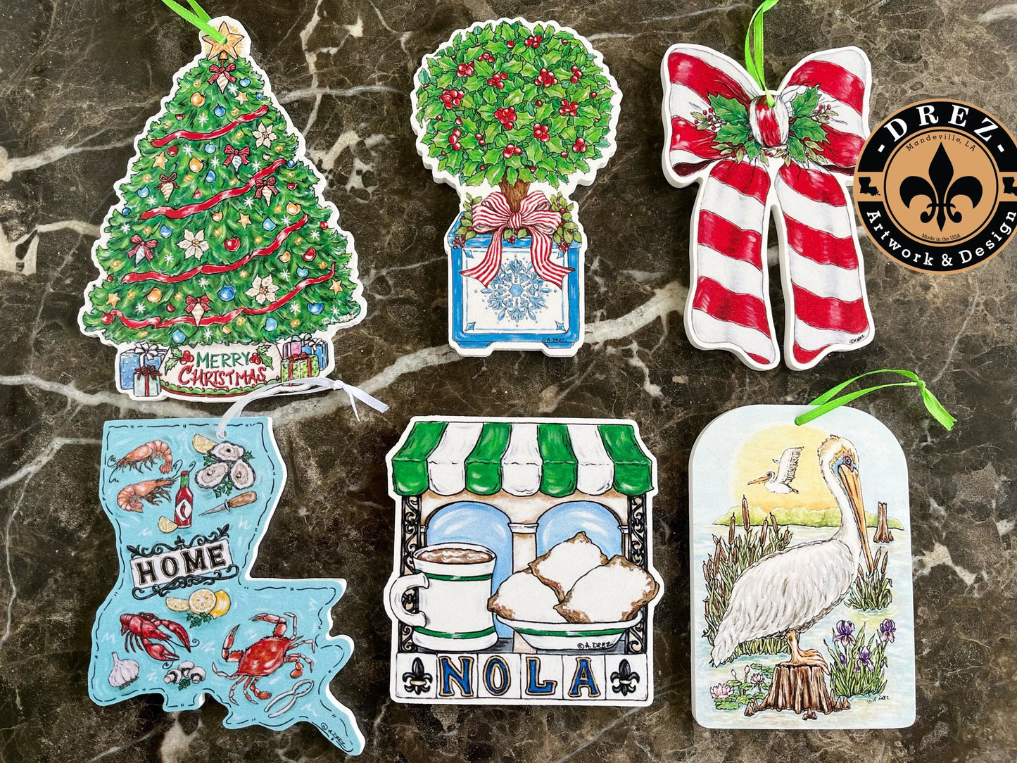 Christmas Topiary Ornament (Copy)