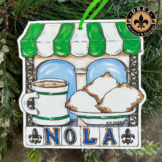 Beignet Nola Ornament (Copy)