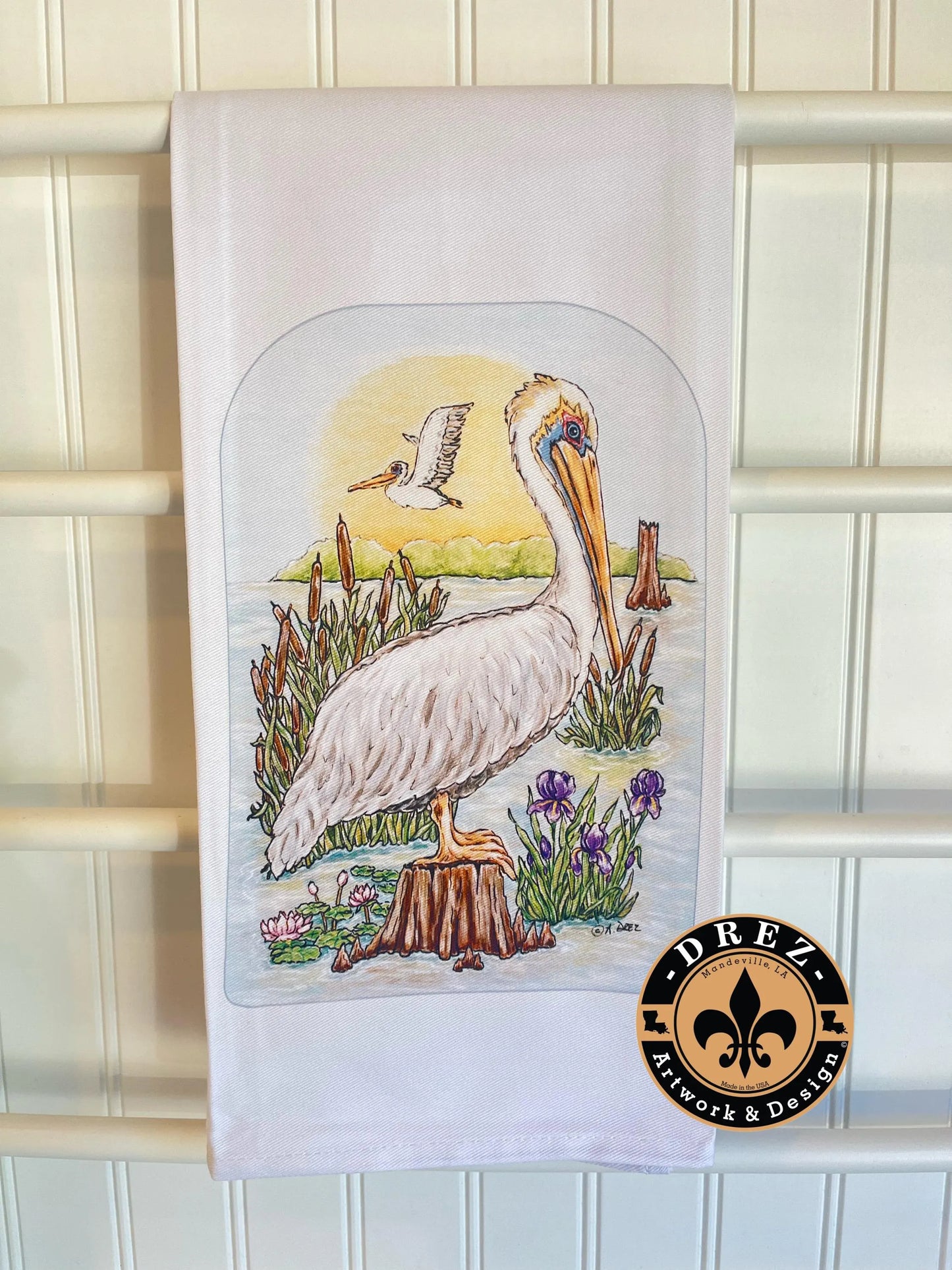 Pelican Marsh Tea Towel